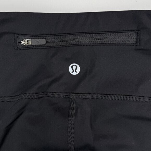 LULULEMON Special Edition Speed Wunder Tight 28" Speckle Shine Size 4 Deep Coal - Picture 9 of 10